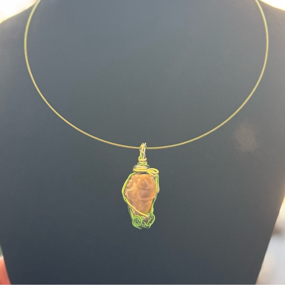 Intriguing Rough Opal Necklace - Picture 9 of 10
